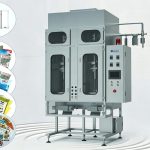 SJYB-IIISD Class 100 Cleanroom Grade Back-Sealing Dual-Head FullyAutomatic Liquid Packaging Machine